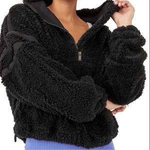 FP movement, black Nantucket fleece pullover. Women’s size Medium. Worn twice.